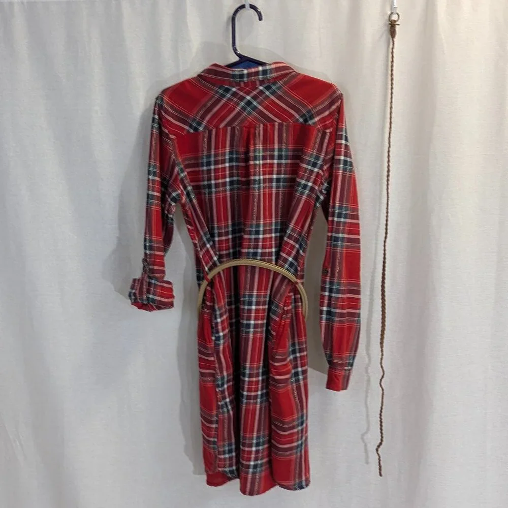 L.O.G.G. Label of Graded Goods Size 9-10Y Plaid Button-Up Dress